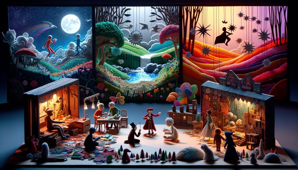 creative stop motion animation