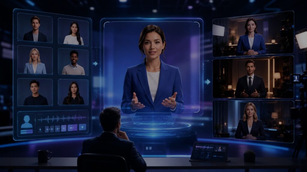 AI avatar spokesperson companies