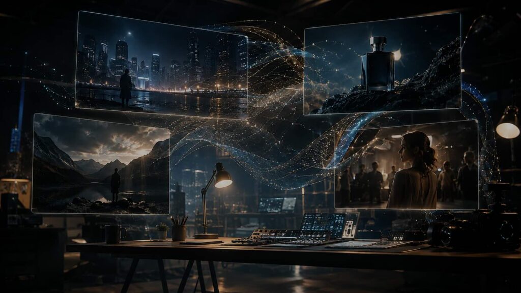 AI-powered cinematic video content