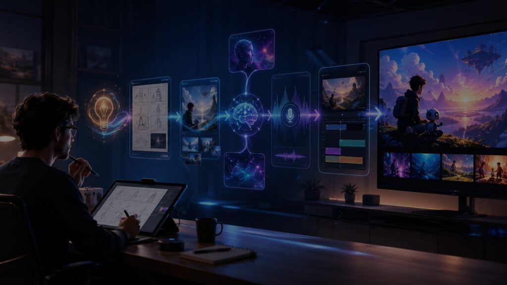how can ai help video production